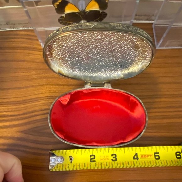 Silver-Colored Trinket Box - Picture 7 of 7